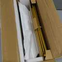 LAUCHUH 3 Tier Serving Tray, Porcelain Serving Platter Tier Serving Stand with Collapsible Sturdier Rack, Serving Trays and Platters Dessert Party Display Set for Mother's Day, Gold, 12 Inch