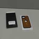 Magnetic for iPhone 14/13 Leather Case,Invisible Stand [Compatible with Magsafe] Slim Kickstand Phone Cove (Brown, iPhone 14/13)