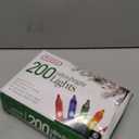 PREXTEX Multi Colored Christmas Tree Light String - Twinkle 200 Lights Mixed Color with Green Wire - 40 ft Outdoor Mardi Gras Lights for Holiday and Indoor Decorations