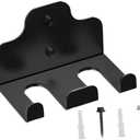 Barbell Storage Rack Barbell Stand Wall Mount with Screw Practical Barbell Hanger Weight Bar Holder for Commercial Gym Home (3 Hooks)