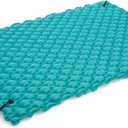 Intex 56841EP Giant Inflatable Floating Water Mat Relaxing Platform Pad for Pools and Lakes with 4 Connect 'n Float Connectors, Teal, 1 Pack