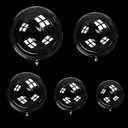 Bobo Balloons Kit, HKYOOD 60Pcs Clear Balloons for Stuffing, Different Sizes For Birthdays, Weddings, Baby Showers, Durable TPU - Party Decorations, Bulk Balloons, Bobo Balloons Set(8/11/18/20/24")