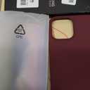 Cordking Designed for iPhone 13 Pro Max Case, Silicone Ultra Slim Shockproof Protective Phone Case with [Soft Anti-Scratch Microfiber Lining], 6.7 inch, Plum