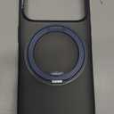 TORRAS for iPhone 17 Pro Case 360 Magnetic Durable Stand O3 Fitness Series, [Fit for MagSafe] [360° Rotating Kickstand] 4X MilGrade Shockproof, Camera Control Button, Slim, Translucent Deep Blue