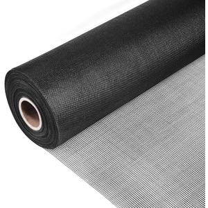 Pololo Fiberglass Screen Roll High Visibility and Durable Screen Easy to DIY Repair or Rescreen Window and Door Screen, Black 48” x 100’
