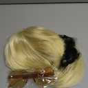 PLULON Blonde Bob Wig with Heart Sunglasses and Hair Cap for Women, Gold Short Bob Wigs Synthetic Colored Funny Cosplay Hairpieces for Women Men Daily Bachelorette Halloween Costume Party