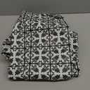 misaya Rectangle Vinyl Table Cloth, Elastic Fitted Flannel Backed Tablecloth, 100% Waterproof Plastic Table Cover Fits Folding Tables for Picnic, Camping, Outdoor (Black, 36" x 60")