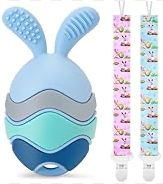 Teething Toy with Easter Egg Bunny