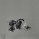 Heavy Duty 2 Pack Hook and Eye Latch - Ideal for Bathroom, Bedroom, Sliding Barn Door and Gate Doors (Black)