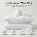 Outdoor Lumbar Pillow Set of 2 with Inserts, Outdoor Throw Pillow Water Resistant for Patio Furniture, 12x20 Inch Outdoor Pillows with Removable Zipper Cover