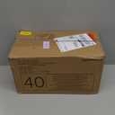 Amazon Basics Leak-Proof Dog and Puppy Potty Training Pee Pads with Quick-Dry 5-Layer Design, X-Large Size 28 x 34 Inch, Blue & White, 40-Pack