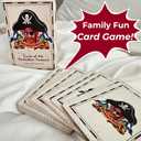 2 x Buccaneers Booty - Fun Pirate Playing Card Game for Adults & Kids - Quick, Easy to Learn for Family Game Night - Collect The Treasures & Conquer - Popular Birthdays (3-6 Players, Ages 6+)
