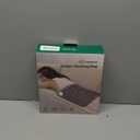 Snailax Heating Pad & Foot Warmer with 6 Temperature Settings & Auto Shut Off, 17x33, Washable Fast Heated Pads for Back Pain Relief,Abdomen,Feet,Back,Cramp(Grey)