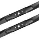 942-04308 High Lift Blades for 42" Deck, 942-04308A Mower Blades Compatible with Cub Cadet Troy-Bilt Craftsman MTD Toro Lawn Mower, Replaces 742-04308, 742-04312, 942-04312, 2 Pack