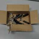 Barbell Clamps Dumbbell Spring Clip Circlip Collars 1 Inch Weight Bars Clips Fitness Weightlifting Lock Buckle 1 Inch for Standard Bar Barbell Strength Training Gym Accessory