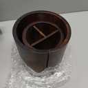 KINGSOW Utensil Holder for Kitchen Countertop: 360° Rotating Wooden Utensil Crocks  Farmhouse Cooking Spoons Organizer