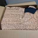 Bedsure 8x10 Printed Jute-Look Rug for Living Room, Machine Washable Rugs, Jute-Look Rug, Non-Slip Backing, Non-Shedding