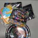 Schools Out for Summer Party Decorations - 100 Pcs School's Out for the Summer Banners Tablecloths Plates Napkins Forks, Last Day of School Pool Supplies for Vacation Serves 24