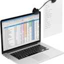 Kensington Document Holder for Typing for Laptops and Monitors, Flex Clip Copyholder, Typing Stand Document Holder, Office Paper Clip Holder, Compact Paper Holder Stand, Black 9-3/4" Wide K62081BF