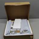 AZERPIAN Plant Stand 5 Tier Indoor Metal Flower Shelf for Multiple Plants Corner Tall Flower Holders for Patio Garden Living Room Balcony Bedroom, Black (5 Tier-White)