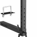 Heavy-Duty Hitch Mount Vise Plate Holder with Adjustable Height - Fits 2 inch x 2 inch Receiver with Standard Mounting Vise Plate