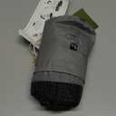 Trail Gaiters, Waterproof Low Shoe Protectors, Adjustable Boots Gators for Hiking & Running - Prevents Debris in Shoes (Large)