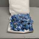 24 Set Christmas Blue Glitter Poinsettia Flowers Picks Christmas Tree Ornaments for Winter Blue Teal Christmas Tree Wreaths Garland Holiday Seasonal Wedding Decorations White Gift Box Included