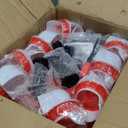 GADFISH 55 lbs Large Capacity Automatic Chicken Feeder - 8 Feeding Ports, No Waste Chicken Feeder, Height-Adjustable Legs & Secure Locking Lid for Chickens, Ducks & Poultry