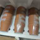 [26 Pack] 4" Terracotta Planter Pots with Drainage Hole - Clay, Ceramic, Cactus, Flower & Succulent Nursery Pots for Garden