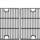17 Inch Grill Grate for Nexgrill 4 Burner 720-0830H 720-0670A 720-0783E 720-0958A 5 Burner 720-0888N, Cast Iron Cooking Grids for Kenmore 415.16106210 Expert Grill 720-0789H 720-0789C Replacement Part
