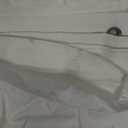 ALYVIA SPRING Extra Long Fabric Shower Curtain Liner Waterproof - 72" x 84", Soft & Lightweight XL Shower Curtain with Magnets, Machine Washable - 72x84, White