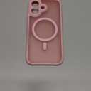 MOCCA Magnetic for iPhone 17 Case, (Compatible with Magsafe) (16FT Military Grade Protection) Full Camera Protection Anti-Fingerprint Slim Translucent Matte Phone Cover 6.3",Pink