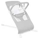 Baby Delight Highland Baby Bouncer | Infant | 0  6 Months | 3-Position Recline | Pebble Grey