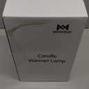 Candle Warmer Lamp with Timer Dimmable,Antique Brass Candle Lamp,Wax Melt Warmer Light for Jar Candles,Mother's Day/Birthday/Christmas Gifts for Mom/Wife,Home Decor Lamp,with 2 Bulbs