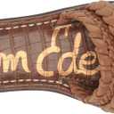 Sam Edelman Women's Giada Flat Sandal (5.5, Light Cuoio Brown)