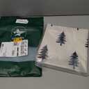 OTOSTAR Christmas Pillow Covers 20x20 Inch Set of 2 Christmas Tree Double Sided Printed Decorative Throw Pillow Covers Winter Holiday Cushion Case Decoration for Home Couch Bed Sofa Decor (Black Tree)