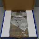 Etekcity Digital Body Weight Bathroom Scale, Large Blue LCD Backlight Display, High Precision Measurements,6mm Tempered Glass, 400 Pounds (11.9 x 11.9 inches, Silver)