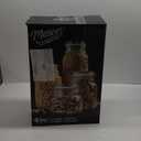 Mason Craft & More 4PC Glass Jumbo Clamp Jar Set