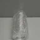 [50 Count] Crystal Clear PET Plastic Dome lids With Straw Slot Fits 14, 16, 20, & 24 oz Cups for Iced Coffee, Milkshake, Slurpee, Ice cream, Razzle, Slush, Smoothy, Party's,