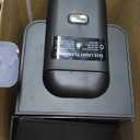 Hot & Iced Coffee Maker with Bold Setting, Single Serve Coffee Maker for K Cup and Grounds, 6-14 Oz Brew Sizes, 50 Oz Removable Water Tank, One Cup Coffee Machine with Reusable Filter, Black