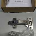 Ravinte 1 Pair 2 Pack Kitchen Cabinet Hinges, 135 Degree Kitchen Door Hinges Compatible with Lazy Susan Corner CupboardFull Overlay Face Frame Concealed Corner Cabinet Hardware