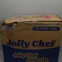 JOLLY CHEF   16 oz Clear Plastic Cups,Disposable Cups Drinking Cups for Ice Coffee,Milkshake, Cold Drinks
