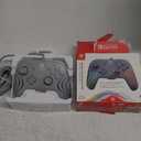 PDP Afterglow Wave Wired RGB Gaming Controller - Officially Licensed for Nintendo Switch, Switch Lite & Switch - OLED Model, Nintendo Switch 2, Customizable Lighting, RBG - Gray (Grey)