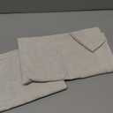 jinchan Beige Kitchen Curtains Linen Tier Curtains 45 Inches Farmhouse Cafe Curtain Light Filtering Flax Country Rustic Bathroom RV 2 Panels Crude