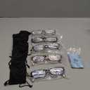 Kerecsen Reading Glasses 5 Pairs Fashion Ladies Readers Spring Hinge with Pattern Print Eyeglasses for Women (Mix Color -2, 2.75)