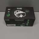 Pano 3 Scuba Diving Mask, Tempered Glass Snorkel Mask Three-Window Scuba Mask No-Leak Dive Mask Silicone Skirt Diving Mask for Snorkeling and Scuba Use (TransBlack)