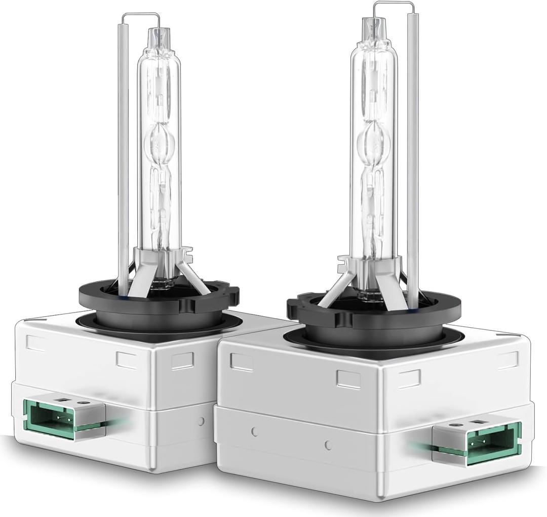 D3S HID Xenon Headlight Bulbs 35W 6000K White Light High Low Beam 66340 42403 42302 Replacement Pack of 2