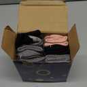 Kids Merino Wool Hiking Socks Boys Girls Toddlers Winter Warm Thick Thermal Cushion Crew Gift Socks 6 Pairs (8-12 Years)