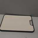 Titanium Cutting Board for Kitchen, Cutting Board Double Sided Food Grade, Pure Titanium/PP, Easy to Clean Large Size 1510.3 (Set of 1 (16" x 11"), Silver)