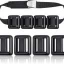 4 Pcs Dive Weights Belt for Scuba Diving Coated Dive Weights Nylon Dive Belt with Metal Quick Release Buckle for Free Diving Spear Fishing